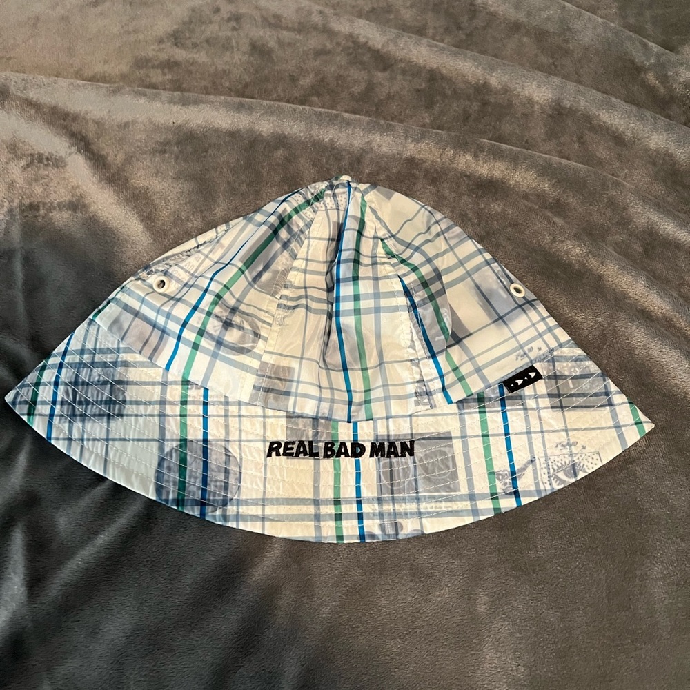 Real bad man glow in the dark bucket hat